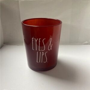 Rae Dunn Eyes Lips Face Cup holder